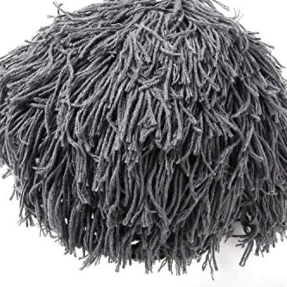 Halloween Costume Knit Mask Wig Beard Hat - Picture 4 of 5